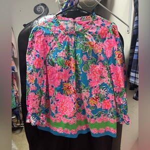 Lilly Pulitzer cotton poplin top